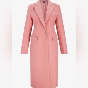 EXPRESS Wool Blend Single Button Coat